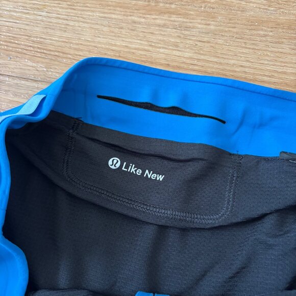 Lululemon Athletic Fast And Free Mid Rise Lined Shorts 6” Blue Men’s Size M - Picture 4 of 7